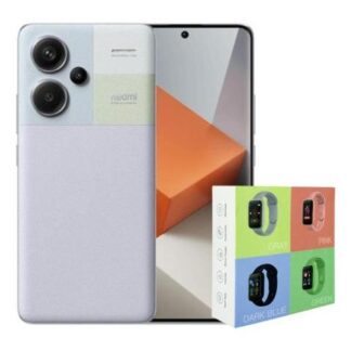 XIAOMI REDMI NOTE 13 PRO PLUS 5G DUAL 256GB 8RAM PURPLE + WATCH SMART MACARON