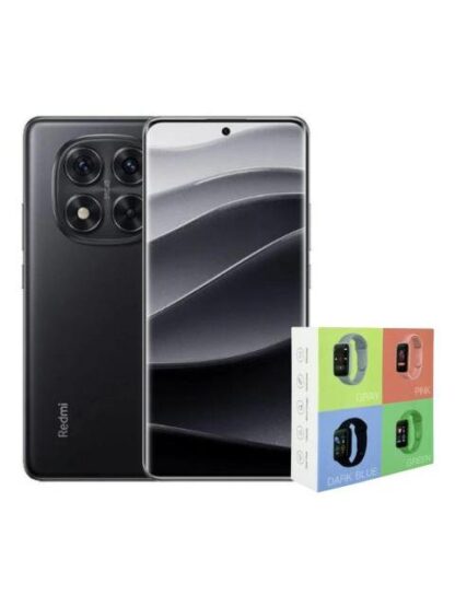 XIAOMI REDMI NOTE 14 PRO DUAL 256GB 8RAM BLACK + WATCH SMART MACARON