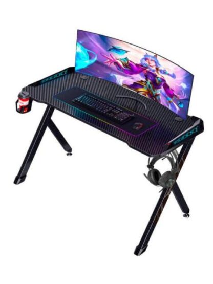 XZEAL ESCRITORIO GAMER XZ5010 RGB 120 X 75CM NEGRO