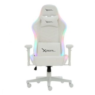 XZEAL SILLA GAMER RGB XZ15 HASTA 150KG BLANCO
