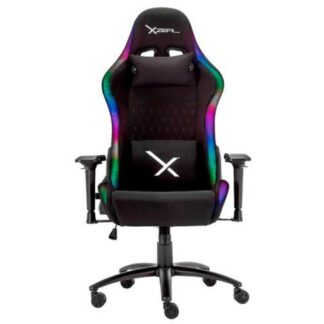 XZEAL SILLA GAMER RGB XZ15 HASTA 150KG NEGRO
