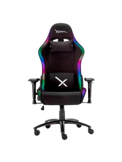 XZEAL SILLA GAMER RGB XZ15 HASTA 150KG NEGRO
