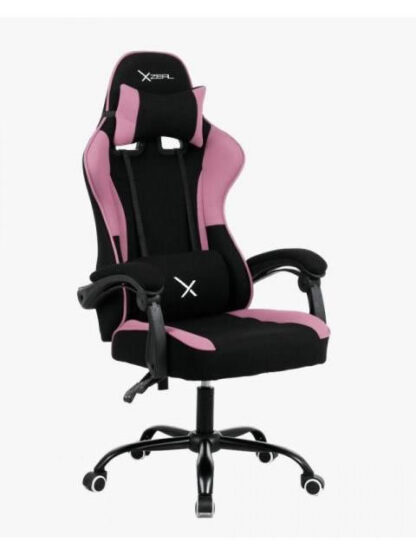 XZEAL SILLA GAMER XZ20 HASTA 100KG NEGRO-ROSA