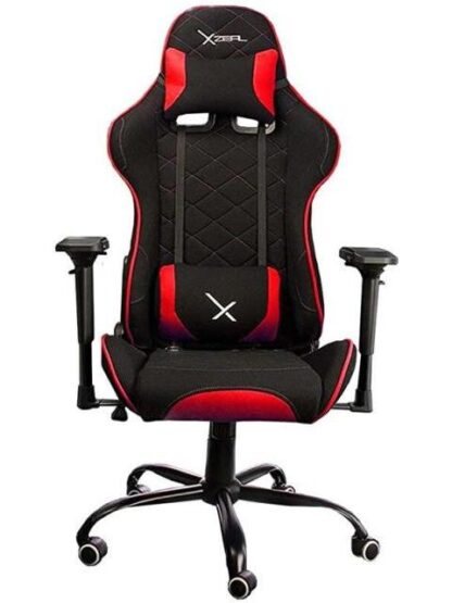 XZEAL SILLA GAMER XZ25 HASTA 150KG NEGRO-ROJO