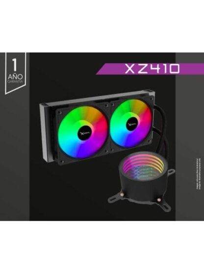 XZEAL XZ410 ENFRIAMIENTO LIQUIDO PARA CPU 2X 120MM 500-2000RPM - Image 4