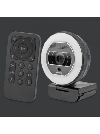YEYIAN CAMARA FLEXCAM PARA STREAMING CON ILUMINACION MIXTA Y CONTROL REMOTO 2K 2560X1440P A 30 FPS COD H.264 Y 265 CON MIC MOD. YPWQHDAFM1 - Image 3