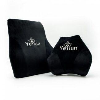 YEYIAN SILLA GAMER AREN SERIES 2500 CON COJINES MEMORY FOAM CERVICAL Y LUMBAR DE TERCIOPELO DESCANSA BRAZOS MOD. YKA1090