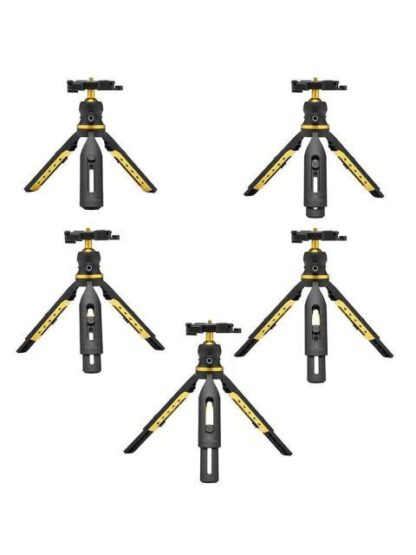 YEYIAN TRIPODE PORTATIL GLITNIR MASTER AJUSTABLES 5 NIVS COMP DIFERENTES DISPOSITIVOS INC MONTURA PARA SMATPHONES PLASTUICO ABS YSSSWFL01BL - Image 8