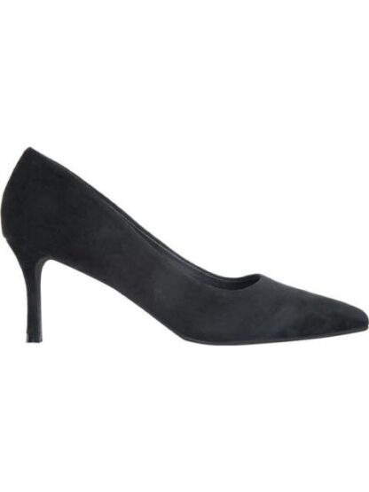 ZAPATILLA ANTE TACON BAJO NEGRO YAELI