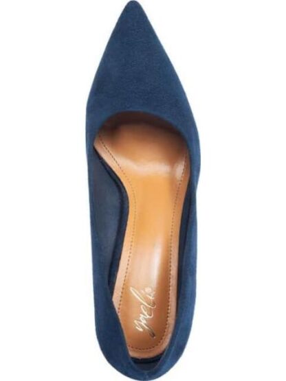ZAPATILLA ANTE TACON MEDIO AZUL YAELI - Image 3