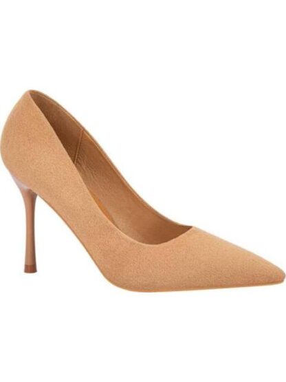 ZAPATILLA ANTE TACON MEDIO CAMEL YAELI - Image 2