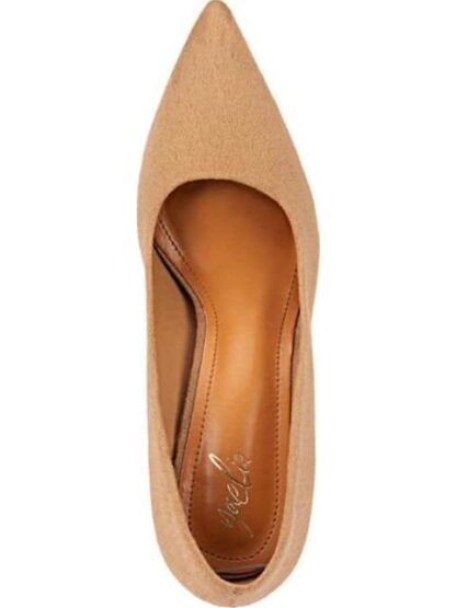 ZAPATILLA ANTE TACON MEDIO CAMEL YAELI - Image 3