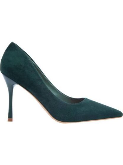 ZAPATILLA ANTE TACON MEDIO VERDE YAELI