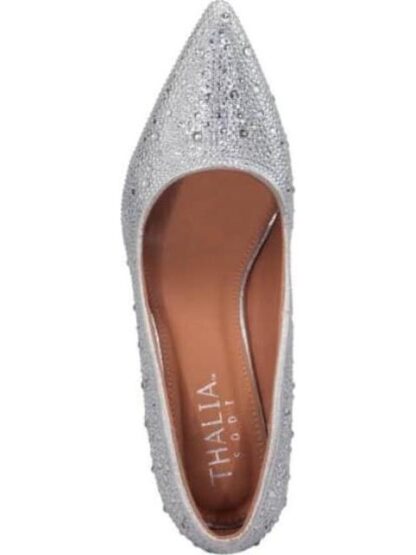 ZAPATILLA CERRADA PUNTAL ALTURA MEDIA PLATA THALIA SODI - Image 3