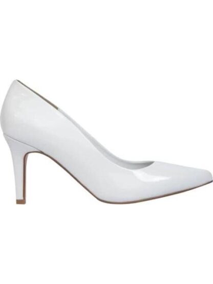 ZAPATILLA CHAROL TACON MEDIO BEIGE YAELI