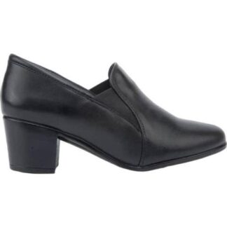 ZAPATILLA CON ELASTICO NEGRO SHOSH