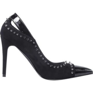 ZAPATILLA CON ESTOPEROLES TACON ALTO NEGRO BELINDA PEREGRIN
