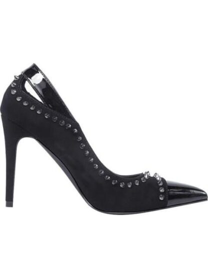 ZAPATILLA CON ESTOPEROLES TACON ALTO NEGRO BELINDA PEREGRIN