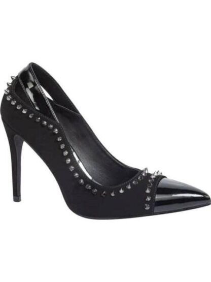 ZAPATILLA CON ESTOPEROLES TACON ALTO NEGRO BELINDA PEREGRIN - Image 2