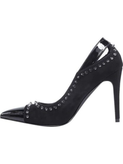 ZAPATILLA CON ESTOPEROLES TACON ALTO NEGRO BELINDA PEREGRIN - Image 5