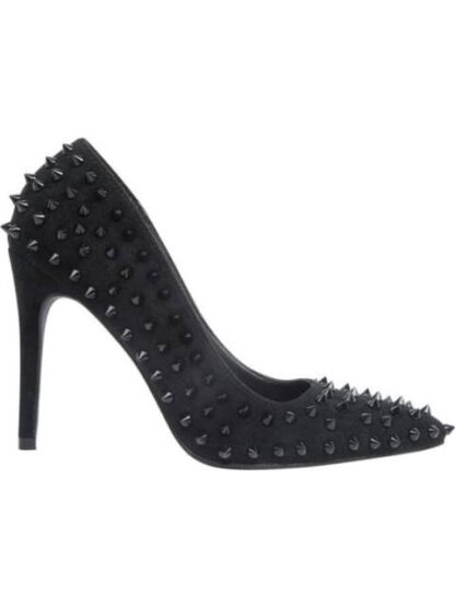 ZAPATILLA CON ESTOPEROLES TACON ALTO NEGRO THALIA SODI