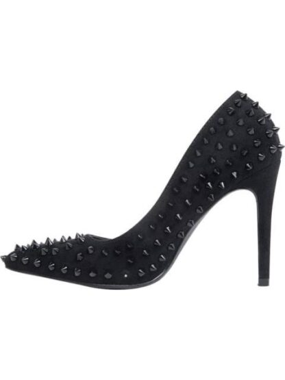 ZAPATILLA CON ESTOPEROLES TACON ALTO NEGRO THALIA SODI - Image 5