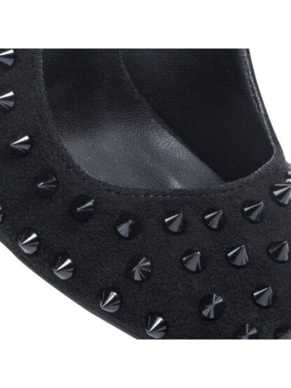 ZAPATILLA CON ESTOPEROLES TACON ALTO NEGRO THALIA SODI - Image 6