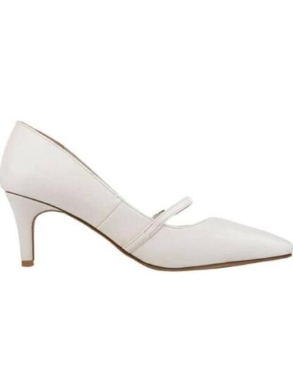 ZAPATILLA CON HEBILLA TACON BAJO BEIGE/HUESO YAELI FASHION - Image 4