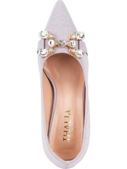 ZAPATILLA CON HERRAJE TACON ALTO LILA THALIA SODI - Image 3