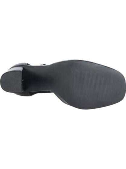 ZAPATILLA CON HERRAJE TACON ANCHO NEGRO SAO PAULO - Image 4