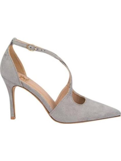 ZAPATILLA CON LATIGO EN EMPEINE GRIS YAELI FASHION