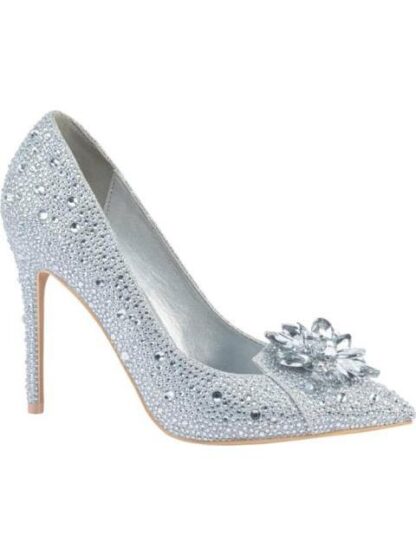ZAPATILLA CON PEDRERIA PLATA THALIA SODI - Image 2