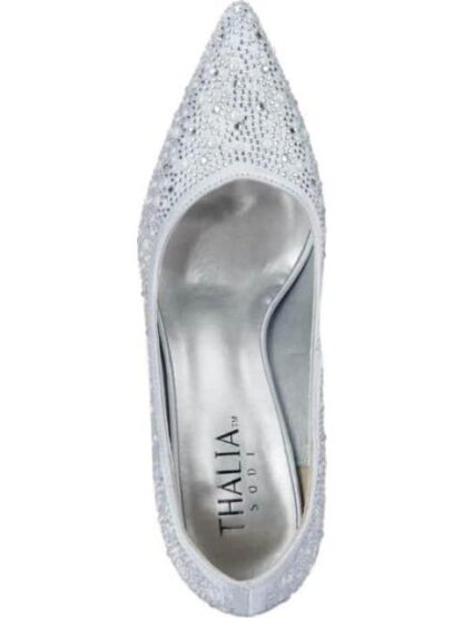 ZAPATILLA CON PEDRERIA PLATA THALIA SODI - Image 3