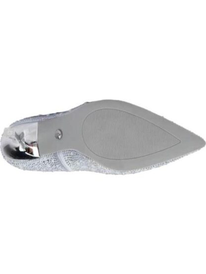 ZAPATILLA CON PEDRERIA PLATA THALIA SODI - Image 4