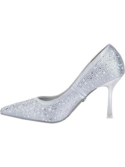 ZAPATILLA CON PEDRERIA PLATA THALIA SODI - Image 5