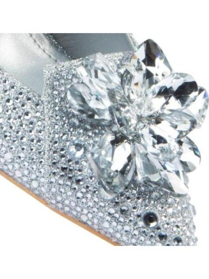 ZAPATILLA CON PEDRERIA PLATA THALIA SODI - Image 6