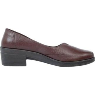 ZAPATILLA DE PIEL CAFE FLEXI