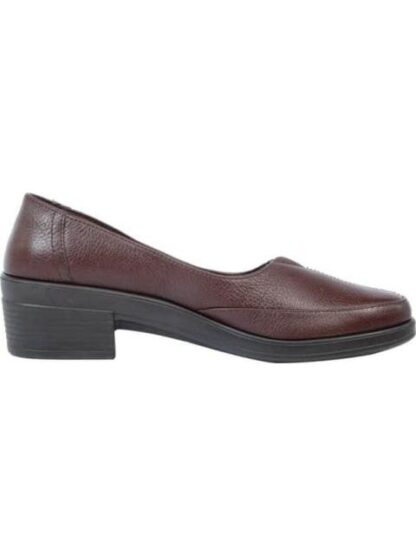 ZAPATILLA DE PIEL CAFE FLEXI