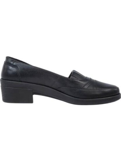 ZAPATILLA DE PIEL NEGRO FLEXI