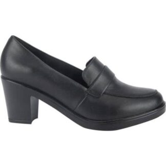 ZAPATILLA DE PIEL NEGRO VICENZA