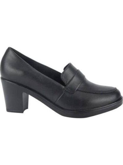 ZAPATILLA DE PIEL NEGRO VICENZA