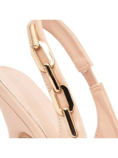 ZAPATILLA DESTALONA TACON ASIMETRICO NUDE YAELI FASHION - Image 7