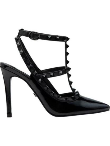 ZAPATILLA DESTALONADA CON ESTOPEROLES NEGRO BELINDA PEREGRIN