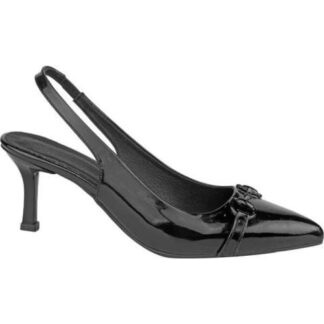 ZAPATILLA DESTALONADA CON HERRAJE NEGRO YAELI FASHION