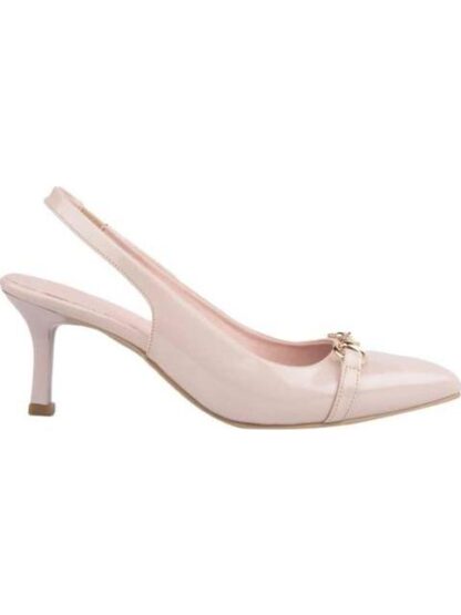 ZAPATILLA DESTALONADA CON HERRAJE NUDE YAELI FASHION