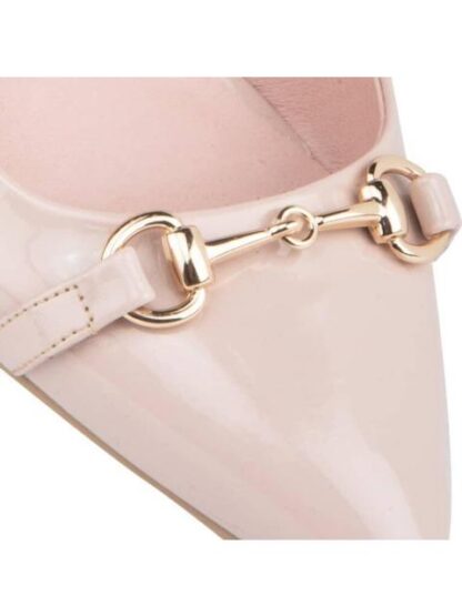 ZAPATILLA DESTALONADA CON HERRAJE NUDE YAELI FASHION - Image 6