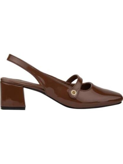 ZAPATILLA DESTALONADA CON LATIGO CAFE YAELI FASHION