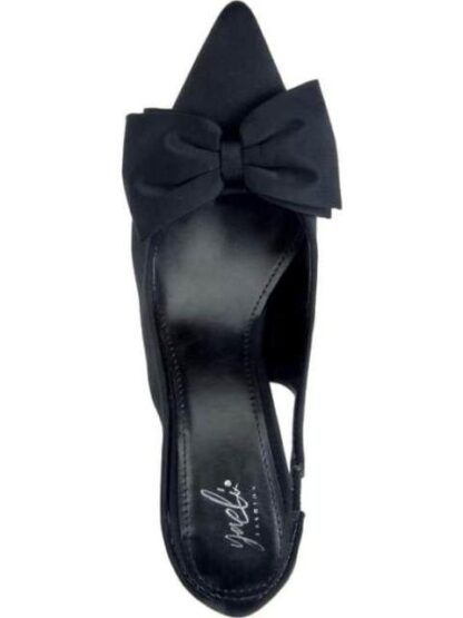 ZAPATILLA DESTALONADA CON MOÑO NEGRO YAELI FASHION - Image 3