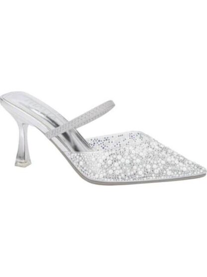 ZAPATILLA DESTALONADA CON PEDRERIA PLATA THALIA SODI - Image 2