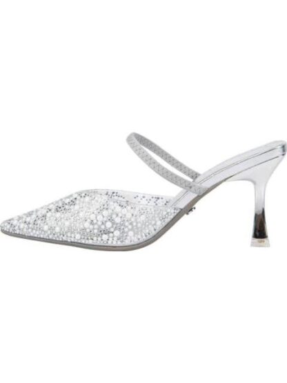 ZAPATILLA DESTALONADA CON PEDRERIA PLATA THALIA SODI - Image 5